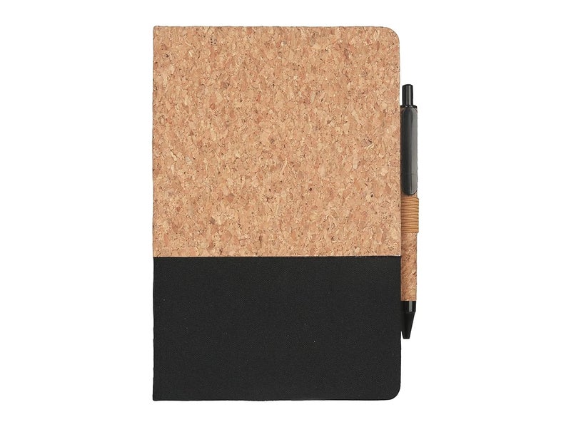 Eco-neutral Eco-friendly Cork Notebook and Pen Set - Image 3