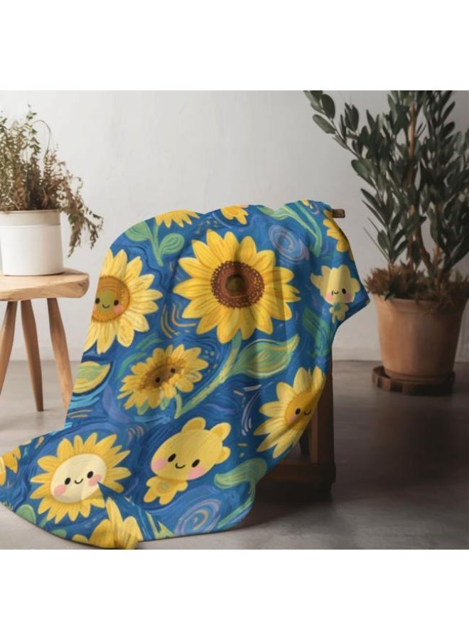 general Baby and children's cartoon flannel thin blanket (warm and comfortable, suitable for sleep, game use) 70cm*100cm - Image 4