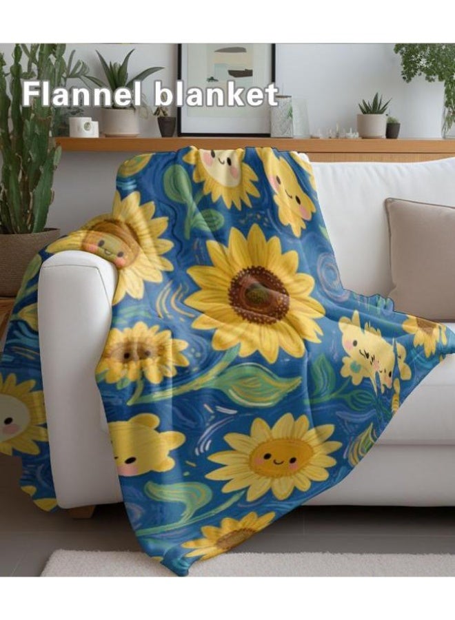 general Baby and children's cartoon flannel thin blanket (warm and comfortable, suitable for sleep, game use) 70cm*100cm - Image 3