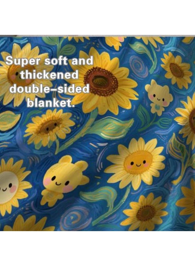general Baby and children's cartoon flannel thin blanket (warm and comfortable, suitable for sleep, game use) 70cm*100cm - Image 5