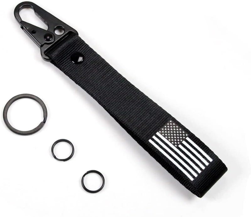 Dsycar American Flag Keychain Lanyard - Image 2