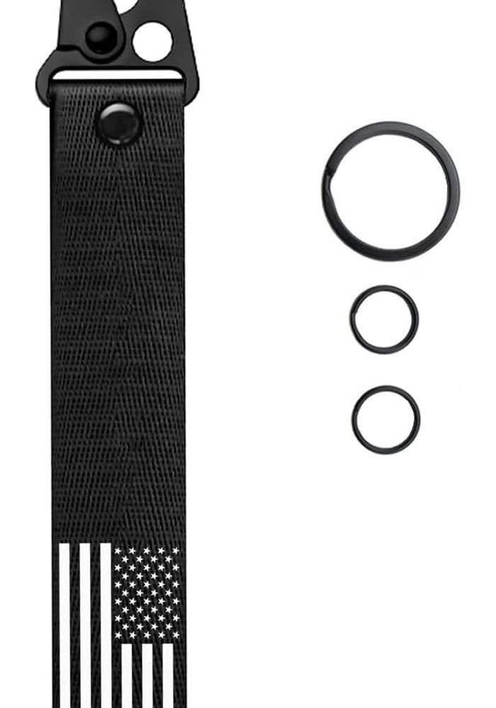 Dsycar American Flag Keychain Lanyard - Image 1