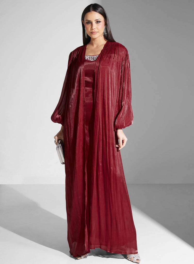 Shimmering Maxi Dress