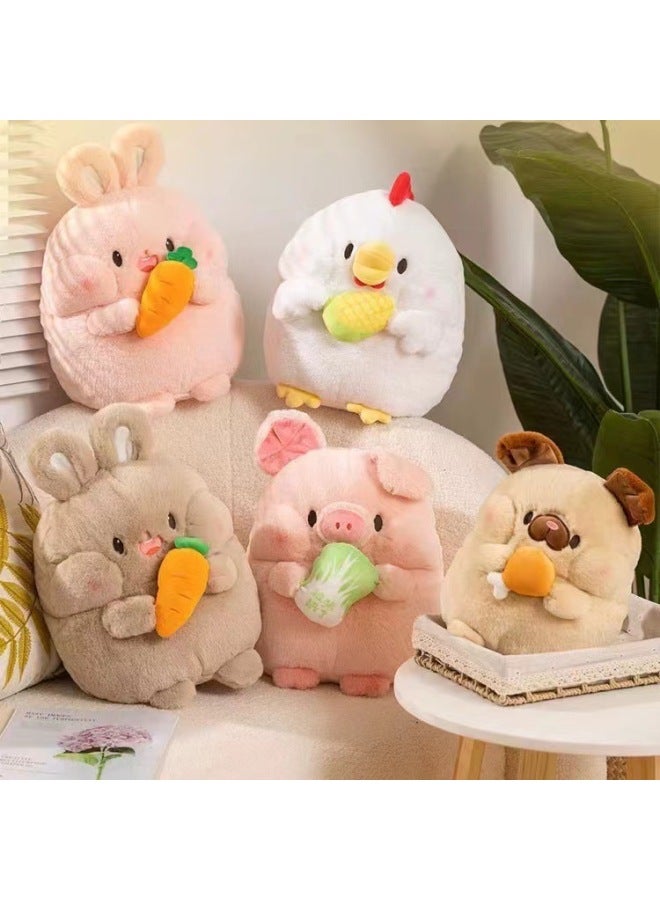 Plush Toy Eight-inch Grasping Machine Doll Batch Number Wedding Throwing Doll Stall Pushing Accompanying Ceremony Activity Doll 