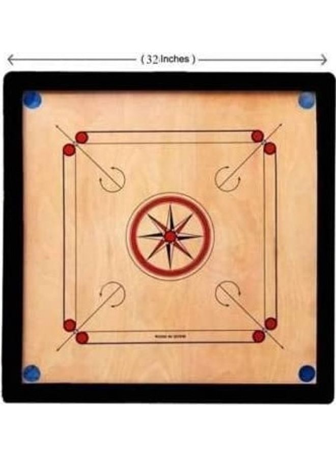 Briovy Wooden Carrom Board - Image 2