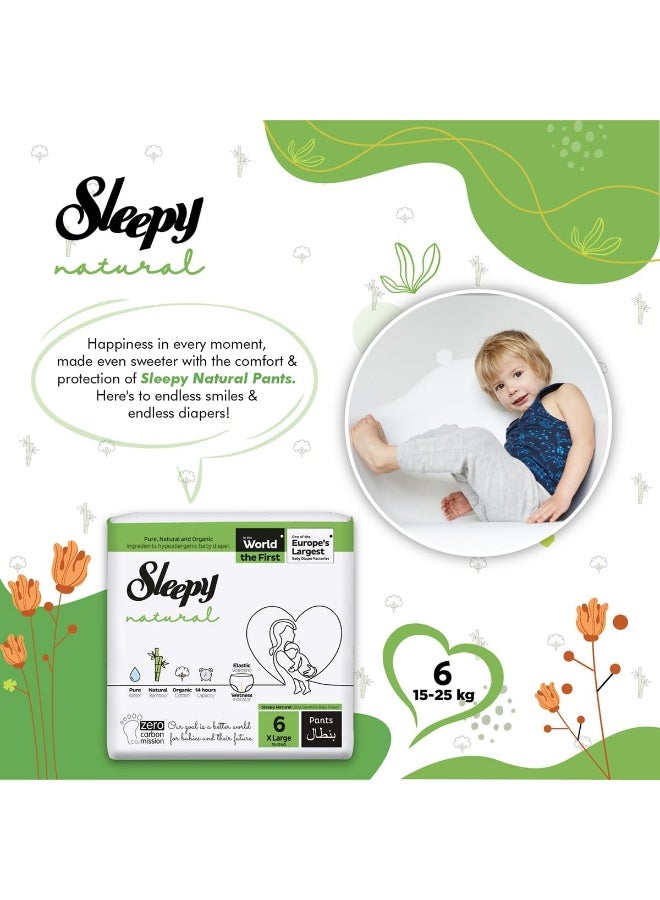 Sleepy Baby Diaper Natural Pants Size 6, Ultimate Comfort, Superior Absorbency, Eco-Friendly, Hypoallergenic - Image 5