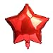 MEETINGU 18 Inch Red Star Balloons Aluminum Foil Balloon Mylar Balloon for Birthday Wedding Baby Shower Party Decoration10Pcs - Image 3