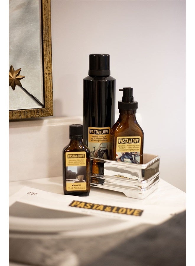 Davines Pasta & Love Men's After Shave & Moisturizing Cream, Hydrating and Soothing with Babassu and Karite Butter, 3.38 fl. Oz. - Image 3