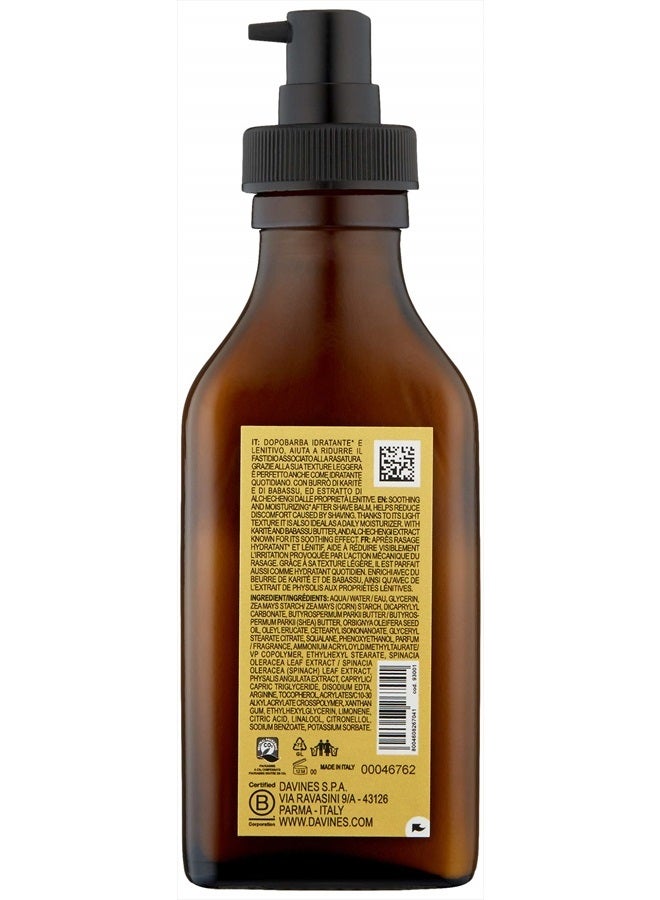 Davines Pasta & Love Men's After Shave & Moisturizing Cream, Hydrating and Soothing with Babassu and Karite Butter, 3.38 fl. Oz. - Image 2