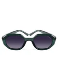 ووجلز Red Pappy Rayvex Purple Polarized Hexagonal Sunglasses