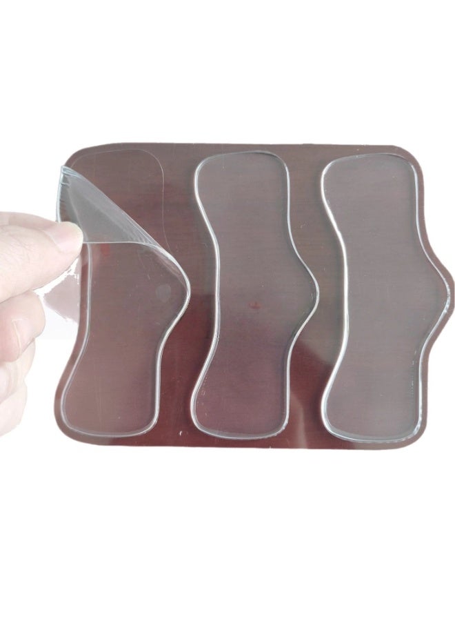 8 Piece Reusable Transparent Silicone Lip Patches Set Washable Skin-Friendly and Long-Lasting for Intensive Lip Hydration Care and Daily Moisture Locking - Image 2