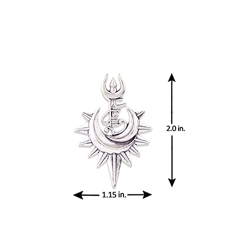 Voylla Aham Brahmasmi Shakti and Trishul Earrings - Image 4