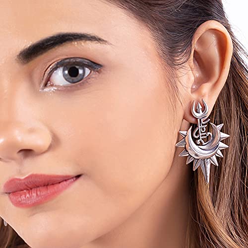 Voylla Aham Brahmasmi Shakti and Trishul Earrings - Image 5