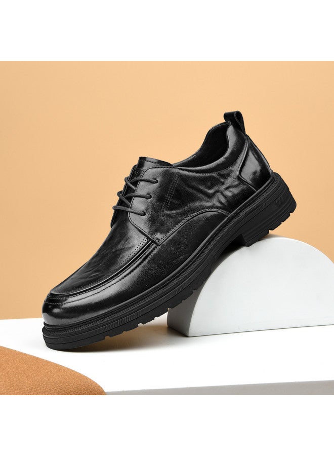 Septwolves Top Grain Leather】men's Urban Light Luxury Casual Business Commuter Shoes, Autumn 2025 Collection - Image 5