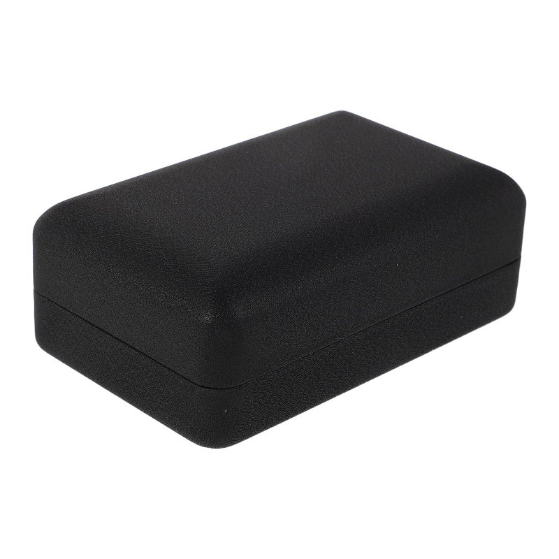Black Travel Jewelry Organizer Case for Rings Earrings Portable Storage - Image 2