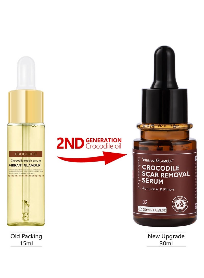 Vibrant Glamour Scar Repair Serum - Lightweight Brightening Formula - Rich in Antioxidants - Intensely Hydrating - Reveals Youthful Glow - Reduces the Look of Fine Lines - Sulfate & Paraben Free - 30ml - Image 2