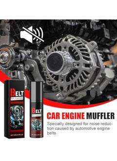 KASTWAVE 2Pcs Belt Dressing Spray Automotive, Belt Noise Spray, Automotive Belt Dressing Spray, Prolongs Belt Life Engine Belt Silencer, Noise Lubrication Protection Friction Reducer for Car, Truck, 100ml  - Image 3