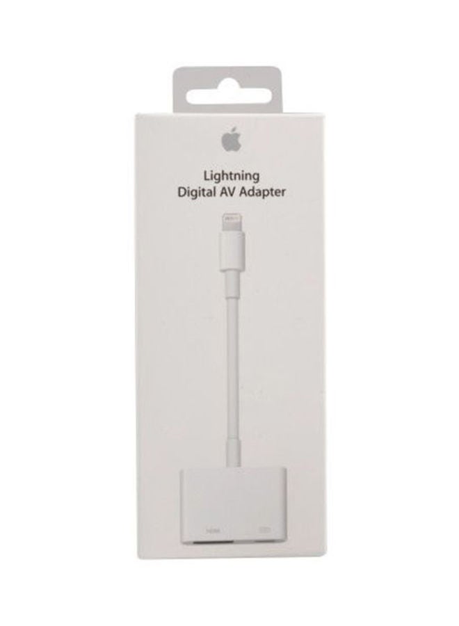 Apple Lightning To HDMI Digital AV Adapter White - Image 5