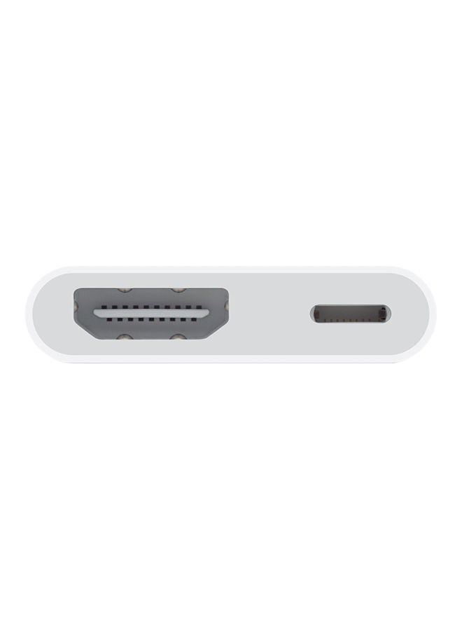 Apple Lightning To HDMI Digital AV Adapter White - Image 2