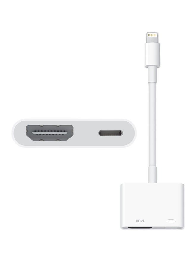 Apple Lightning To HDMI Digital AV Adapter White - Image 3