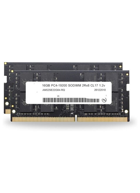 32GB (2x16GB) DDR4 2400MHz Laptop Memory Upgrade – Compatible with Dell Alienware, Inspiron, Latitude, Optiplex, Precision, Vostro & XPS – PC4-19200 SODIMM