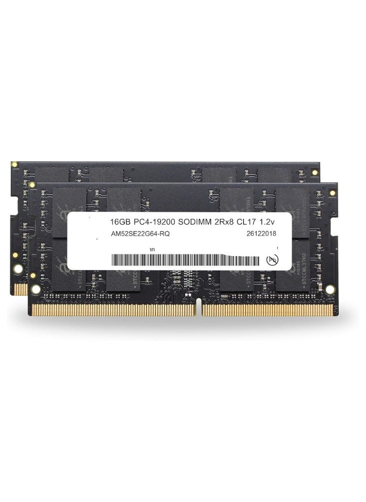 Generic 32GB (2x16GB) DDR4 2400MHz Laptop Memory Upgrade – Compatible with Dell Alienware, Inspiron, Latitude, Optiplex, Precision, Vostro & XPS – PC4-19200 SODIMM 