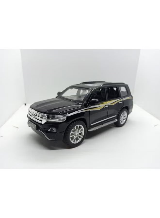 1/32 Diecast Off-Road SUV Model Alloy Toy Car with Sound and Light Features Pull-Back Action Rugged Vehicle for Boys and Collectors High Quality Miniature Car Gift - Image 5