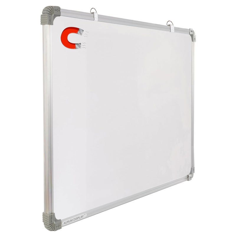Aurum display ® Magnetic Whiteboard (1.5 x 2 Feet) for Office, Home & School (Pack of 1) - Image 1
