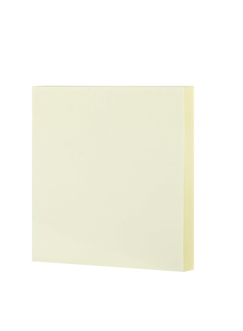 Deli ملاحظات لاصقة، 3”x3”، 12 دفتر، ألوان باستيل صفراء ملاحظات لاصقة، ملاحظات لاصقة، دفاتر ملاحظات لاصقة ذاتية، دفاتر ملاحظات لاصقة جمالية، ملاحظات لاصقة ملونة، ملاحظات لاصقة بالجملة ملاحظات لاصقة - Image 3