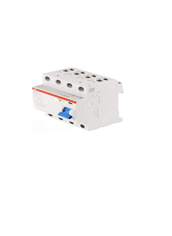 أبب قاطع دائرة تسرب الأرض ABB 100A 4P 100MA F204 100A / 0.10 / 4P 2CSF204005R2900 ELCB  - Image 3