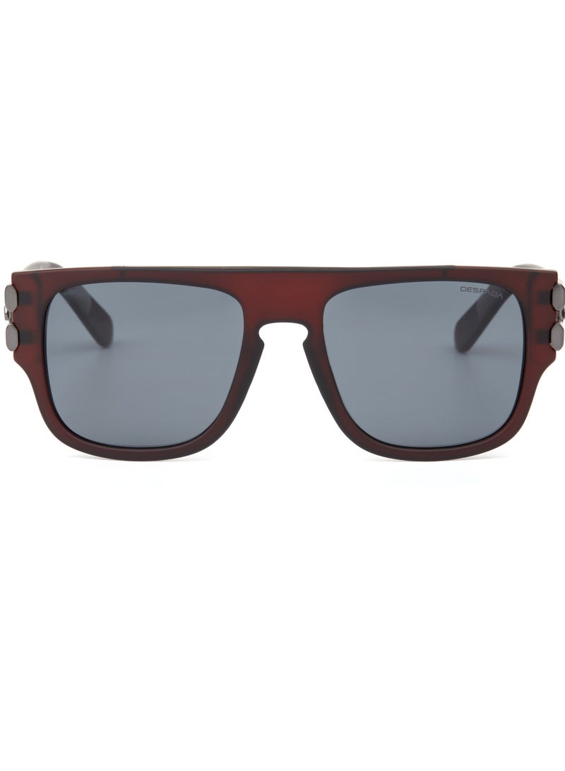 DESPADA Despada Men's Full Rim Polarized Square Sunglasses DS 2266 C3 - Image 2