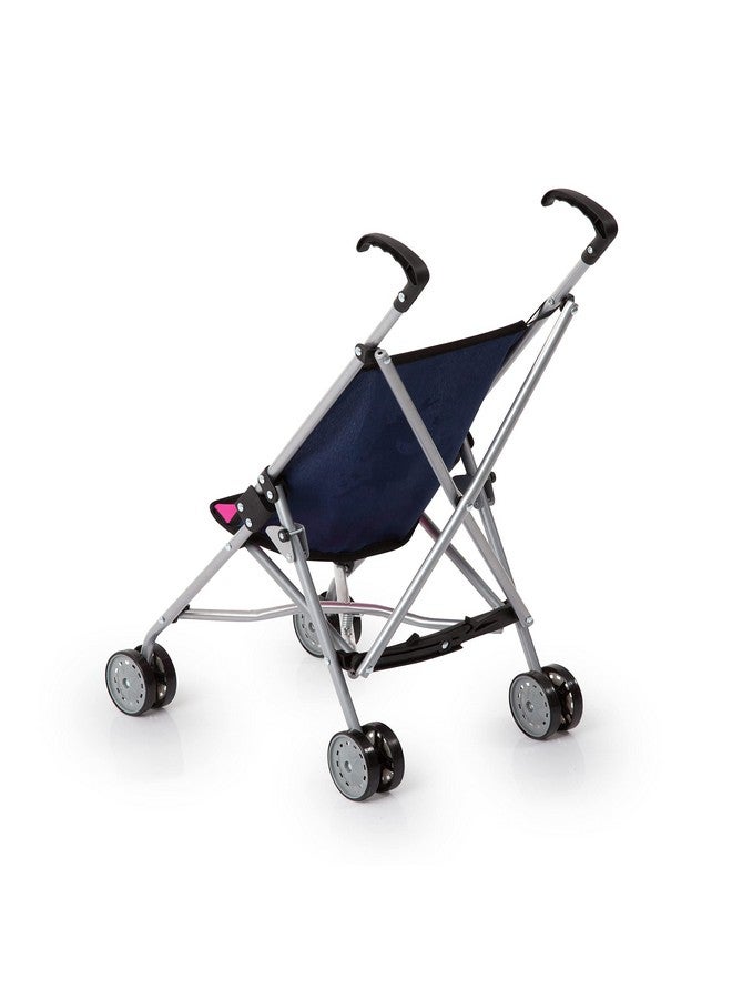 Bayer Design عربة دمى حتى 18 بوصة دمى زرقاء/وردية - Image 4