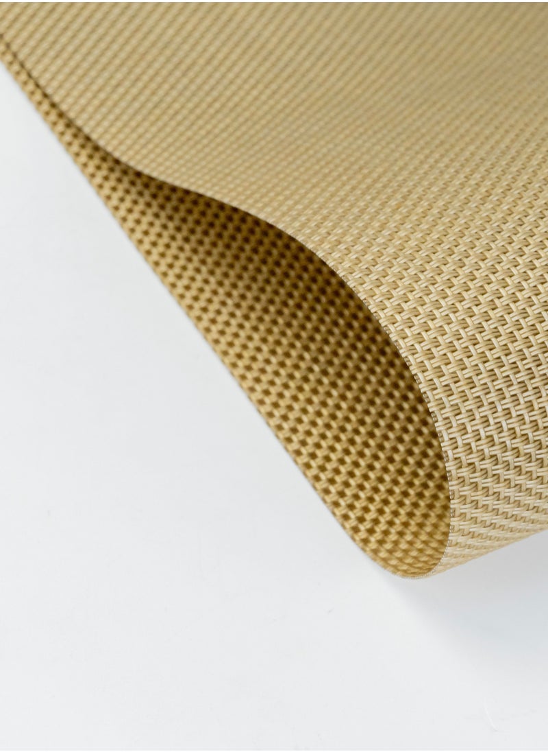 Home Non-Slip Woven Vinyl Insulation Place Mat 30 x 45 cm Heat Resistant Tabletop Placemat Washable Table Mats for Home Restaurants and Party Decoration  - Image 5