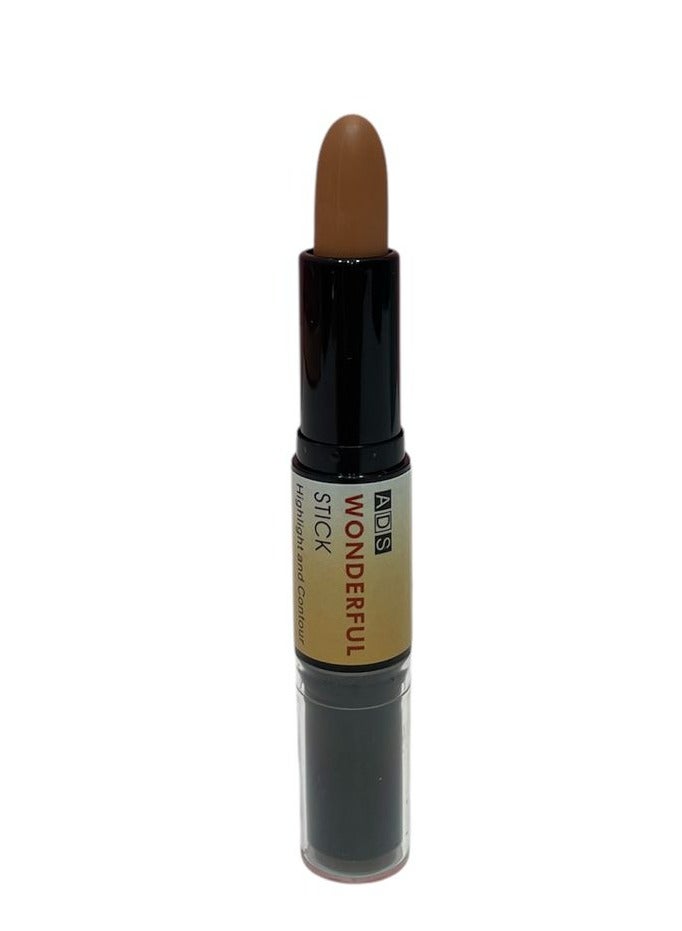 ADS Long Lasting Face Foundation Concealer Pen Dark Circle Corrector Contour Stick - Image 3