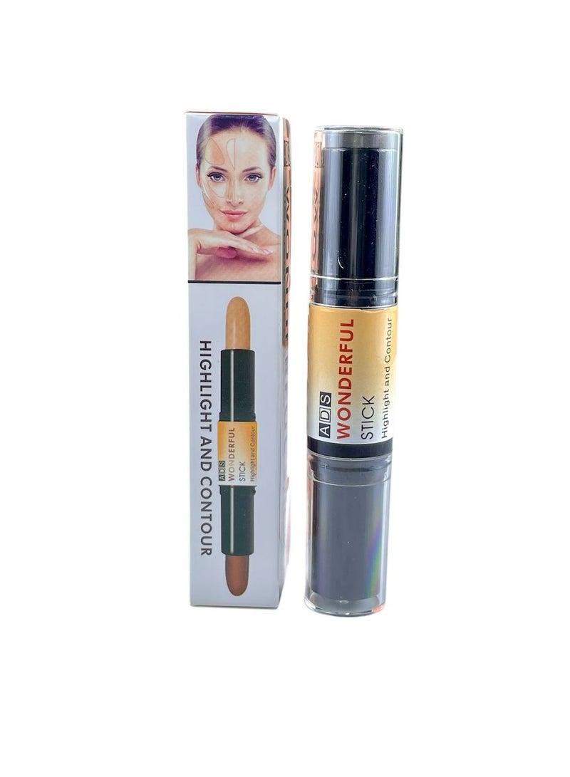 ADS Long Lasting Face Foundation Concealer Pen Dark Circle Corrector Contour Stick - Image 4