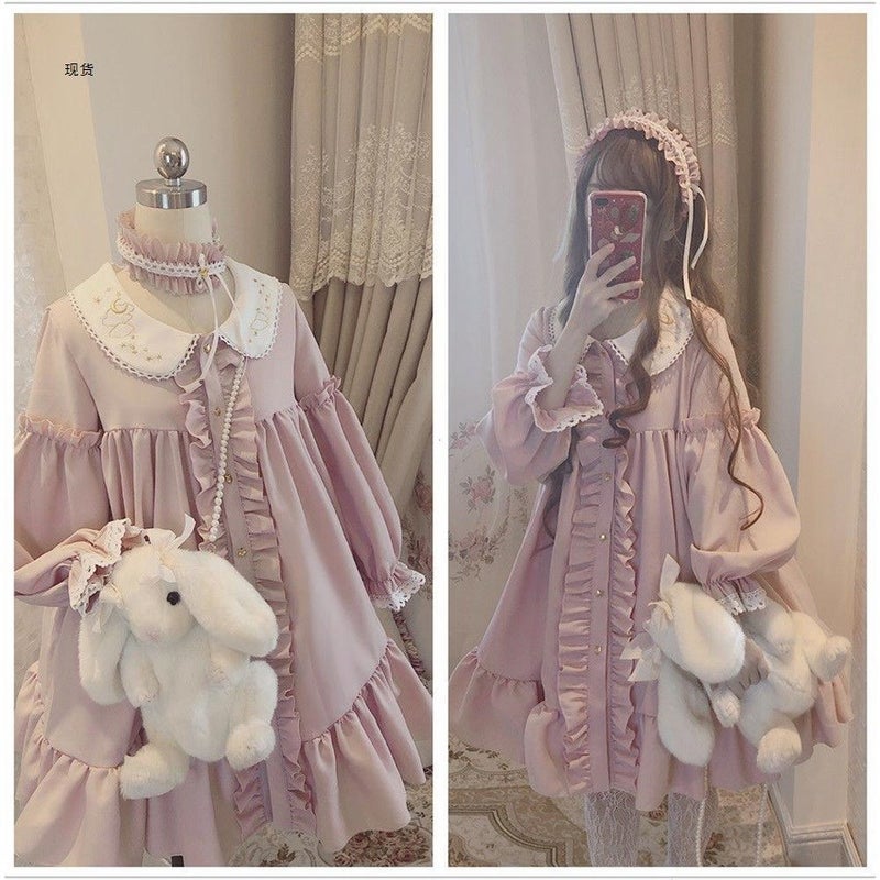 Tower skirt girl soft girl student dress new I Lotus root starch