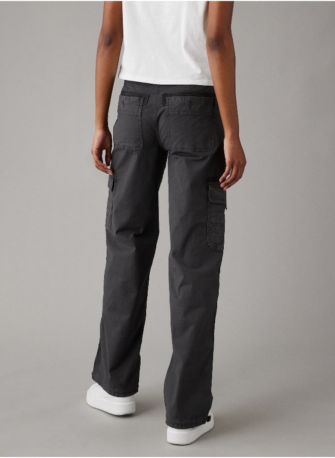 American Eagle - AE بنطال رياضي فضفاض عالي الخصر - Image 1