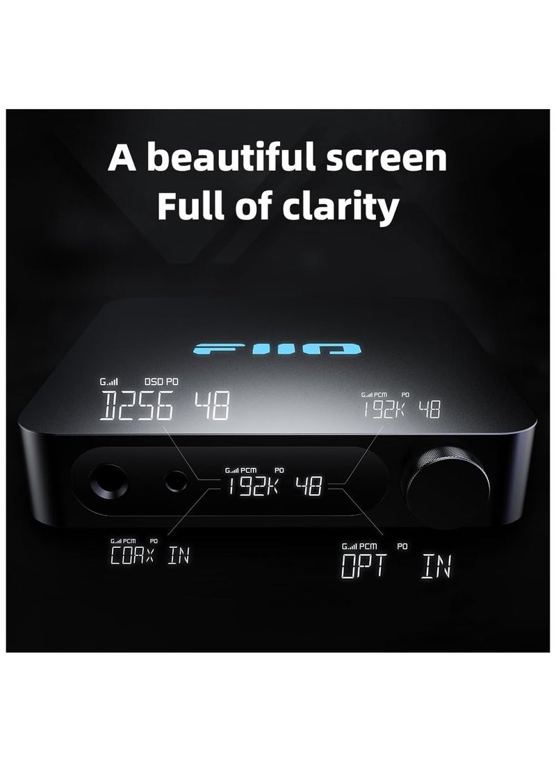 FiiO - FiiO K11 Truly Balanced Desktop DAC and Headphone Amplifier - Black - Image 1