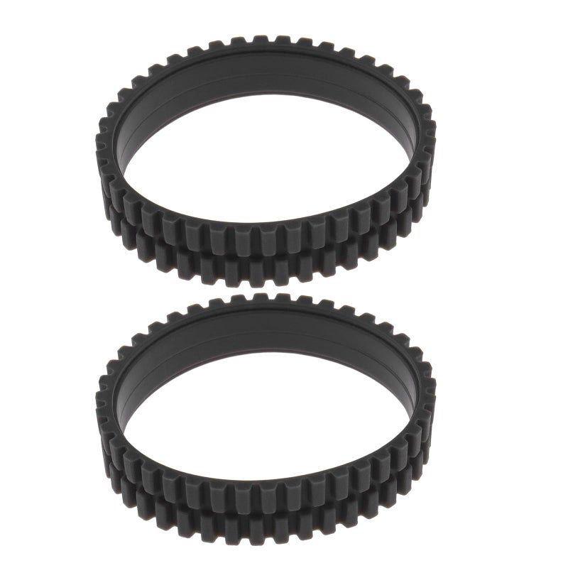 Create idea Create idea 2Pcs Anti Slip Wheel Tires Skin Replacement Compatible with Eufy RoboVac 11S/ 11S MAX/ 15T/ 30/ 30C/ 15C/ 15C MAX Anti-wear Tyre Skins - Image 1