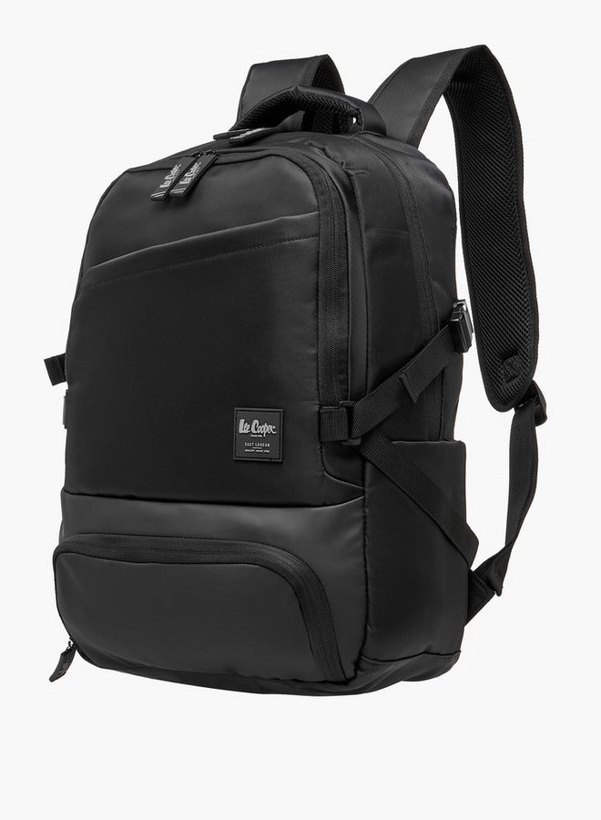 لي كوبر حقيبة ظهر رجالية بألواح مع إغلاق بسحاب وحزام قابل للتعديل - Image 2