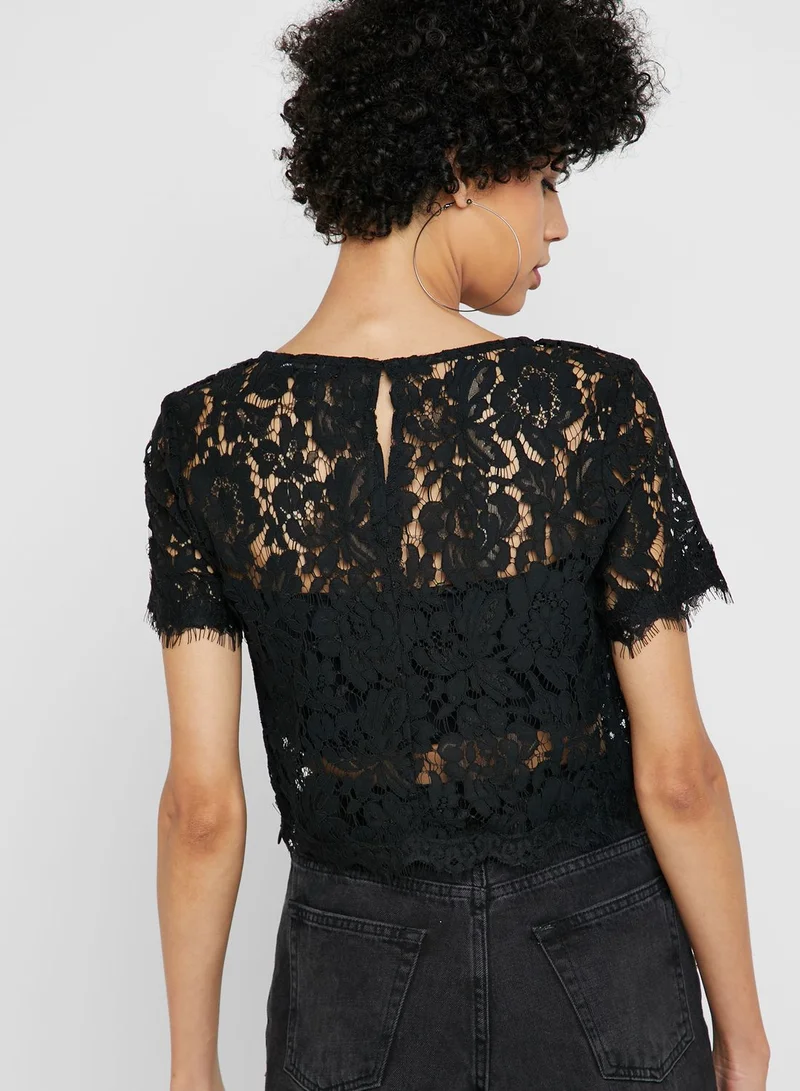 FOREVER 21 Lace Top