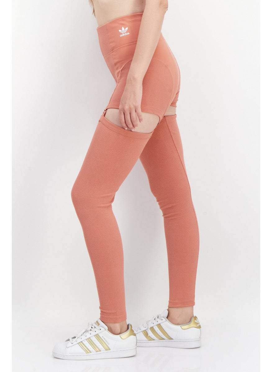 adidas Originals Women Sportswear Fit Training Leggings, Dusty Pink  - Image 3