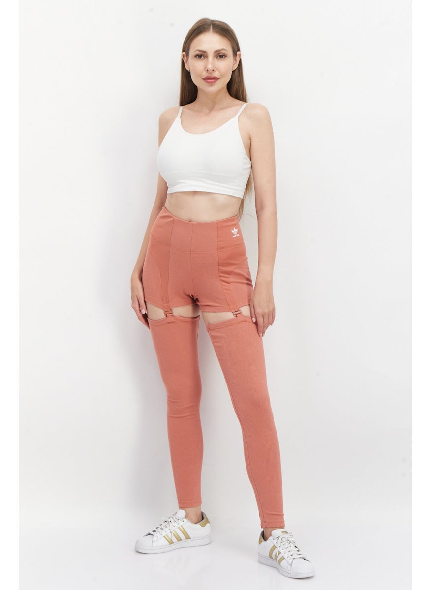 adidas Originals Women Sportswear Fit Training Leggings, Dusty Pink  - Image 4