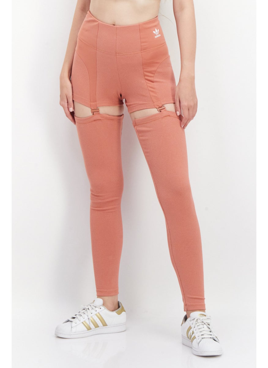 adidas Originals Women Sportswear Fit Training Leggings, Dusty Pink  - Image 1