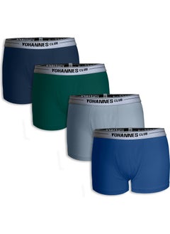 Yohannes Club Boy's Cotton Underwear; Boxers (Pack of 4)  - Image 1