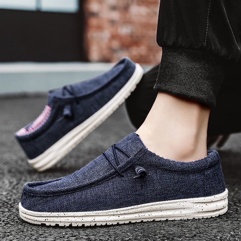 Men's Casual Loafers Slip-On Canvas Shoes - Image 2