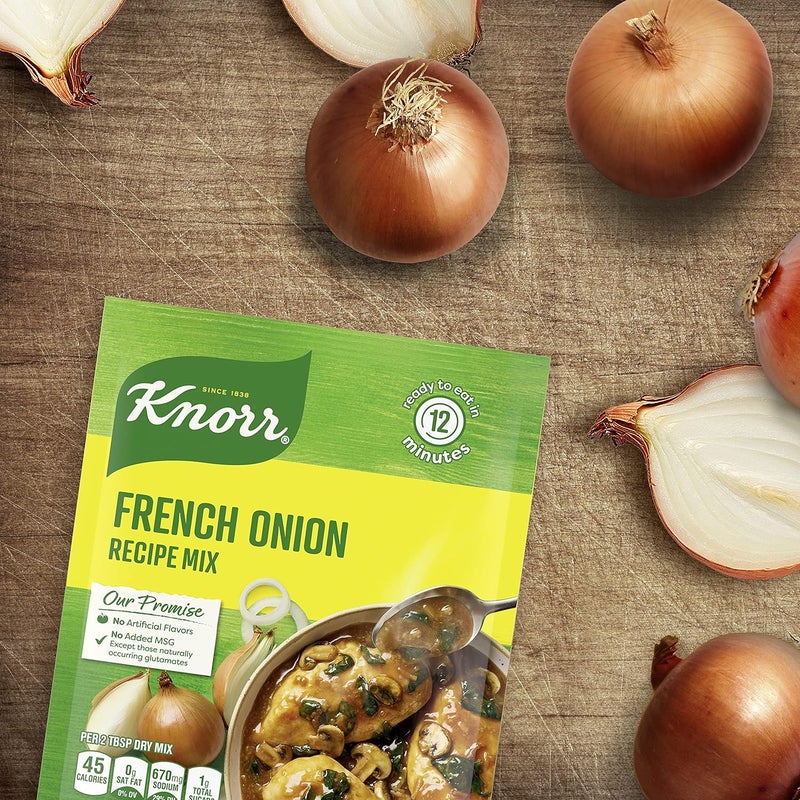 Knorr Soup Mix and Recipe Mix For Soups, Sauces and Simple Meals French Onion No Artificial Flavors 1.4 oz, Pack of 12 - Image 4