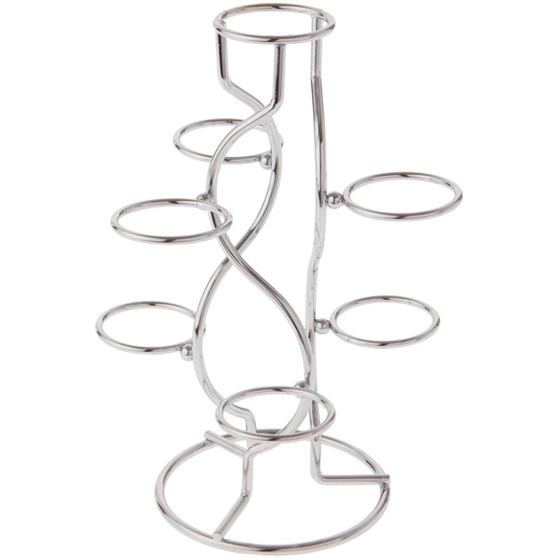 Bards Silver Egg StandHolder 7 Egg Display 1375 Diameter