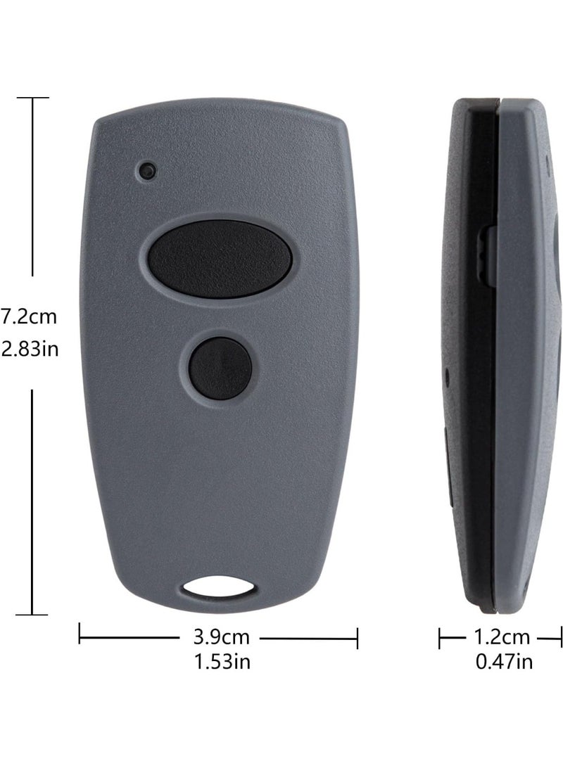 Hansender Garage Door Opener Compatible with 868 MHz Marantec Digital 302, 384, 304, 313, 321, 323, 131 868 Remote Control, Pack of 1 - Image 4