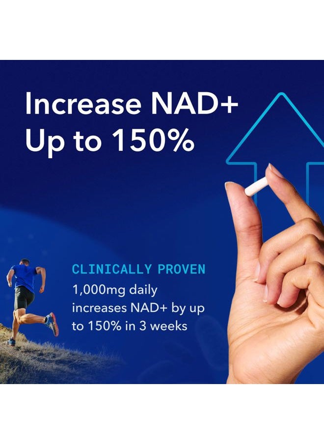 TRU NIAGEN PRO NAD+ Supplement for Anti Aging and Cell Regeneration, 1000 mg Patented Niagen, 30 Servings | Supports Cellular Energy | Nicotinamide Riboside (NR) Daily Supplements for Men and Women  - Image 3